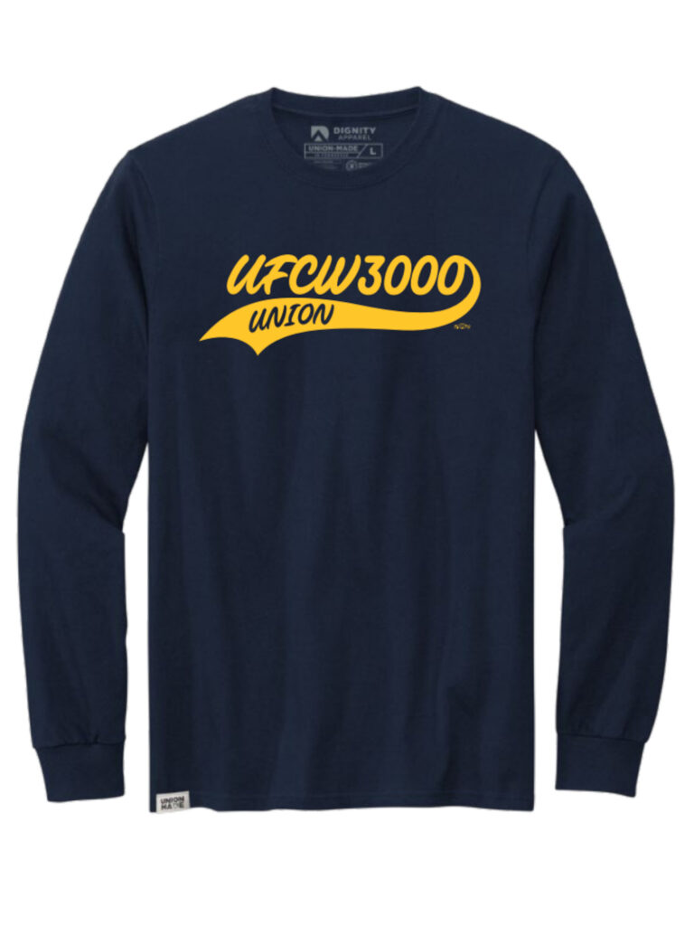 Long Sleeve Baseball Logo Tee's